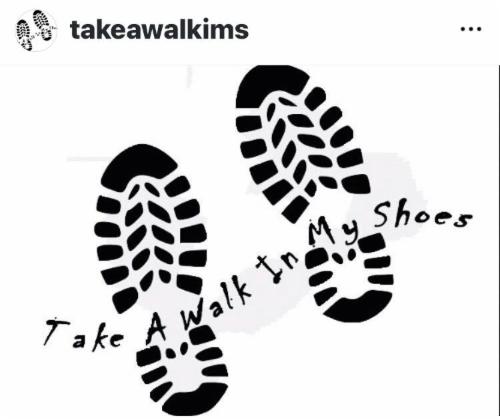 Take A Walk in My Shoes logo