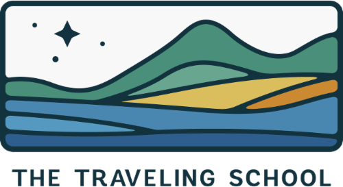 The Traveling School logo