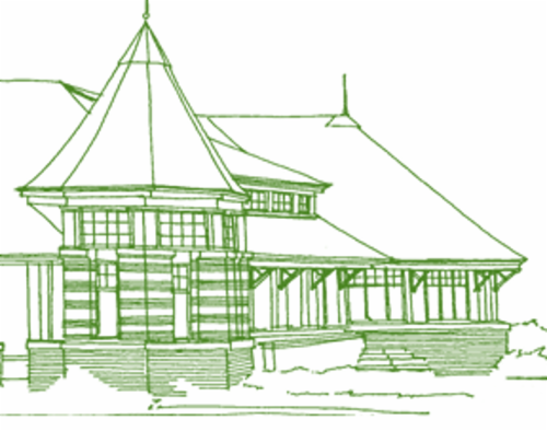 The Friends of the Cos Cob Library logo