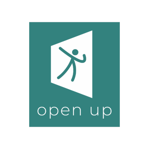 Open Up logo