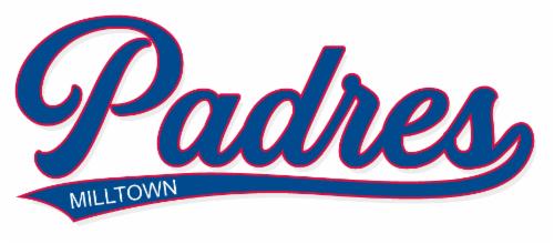 Milltown Padres Baseball Club logo