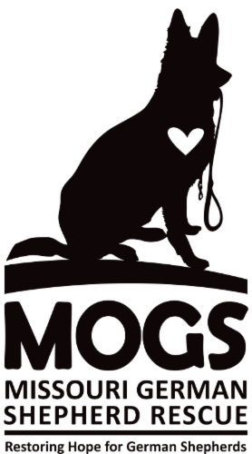 Missouri German Shepherd Rescue (MOGS) logo