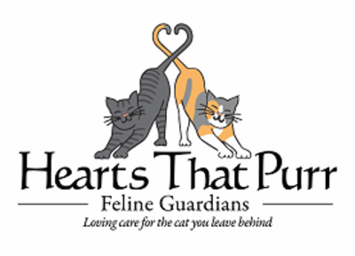 Hearts That Purr Feline Guardians logo