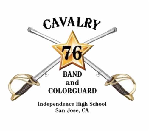 The Independence High School 76th Cavalry Band Boosters Club logo