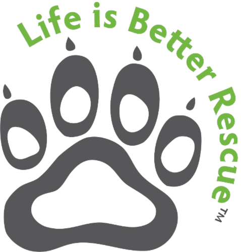 Life is Better Rescue logo