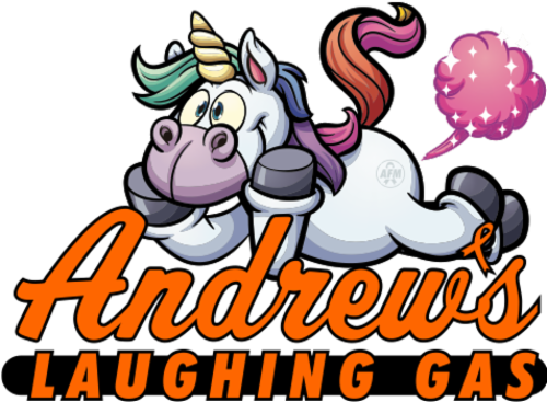 Andrew’s Laughing Gas logo