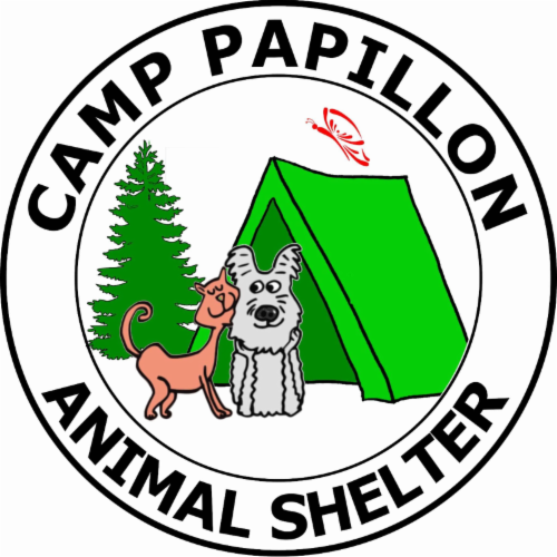 Camp Papillon Animal Shelter logo