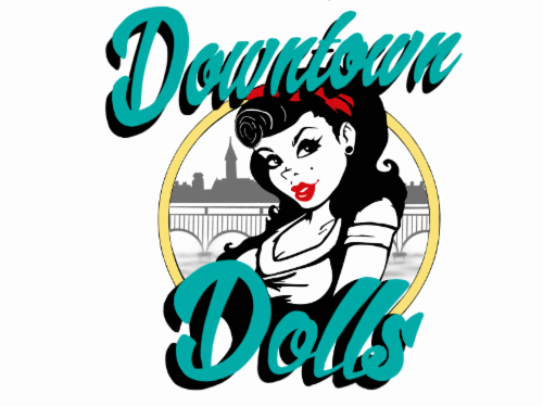 Downtown Dolls FXBG logo