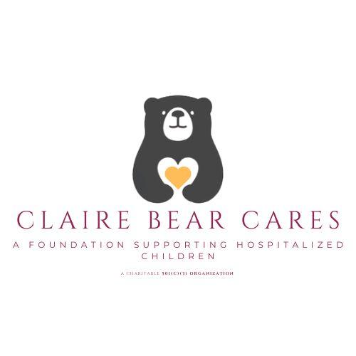Claire Bear Cares a foundation supporting hospitalized children logo