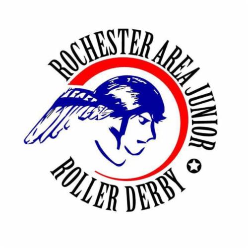 Rochester Area Junior Roller Derby, Inc. logo