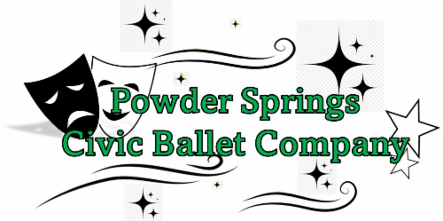 Powder Springs Civic Ballet Company logo