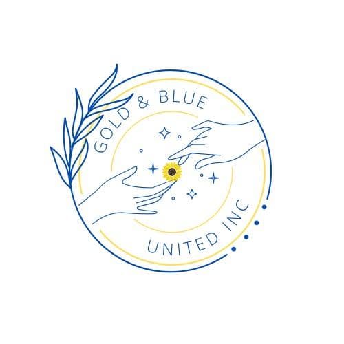 Gold & Blue United Inc logo