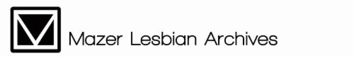 THE JUNE L. MAZER LESBIAN ARCHIVES logo