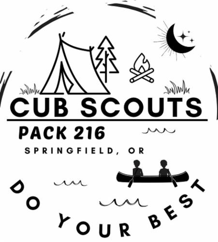 Cub scout Pack 216 logo