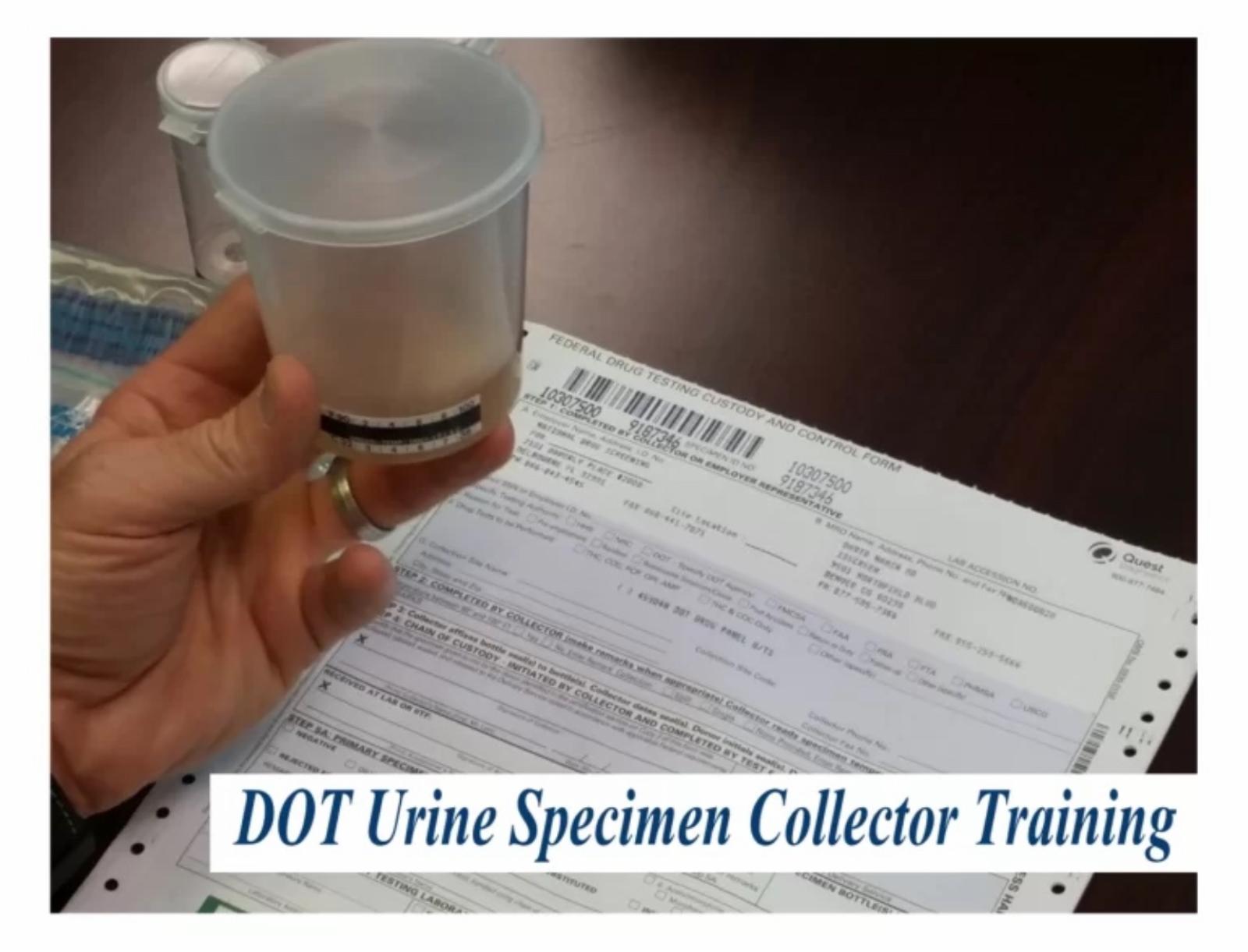 Drug Test/Screening Collector Training & Certification Course PayPal