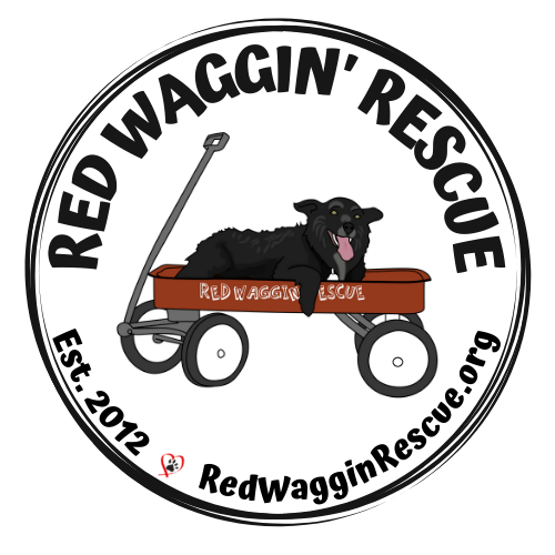 Red Waggin' Rescue logo