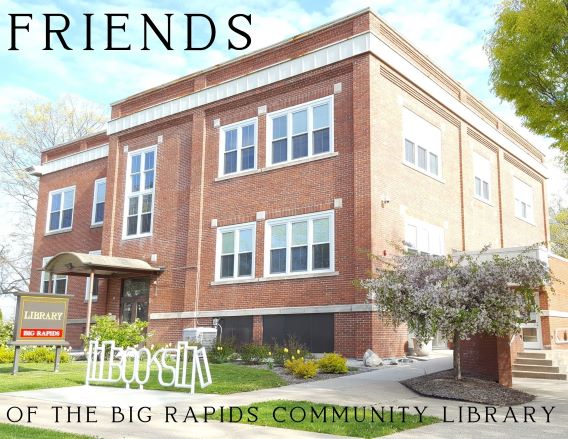Friends of the Big Rapids Community Library logo