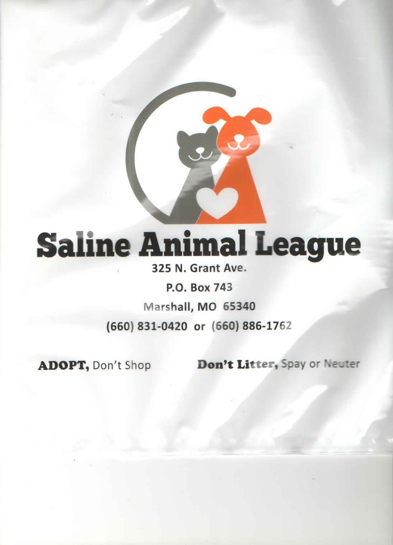 Saline Animal League logo