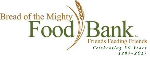 Bread of the Mighty Food Bank logo