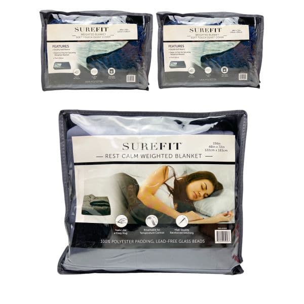 SureFit 15 Pound Weighted Blanket PayPal