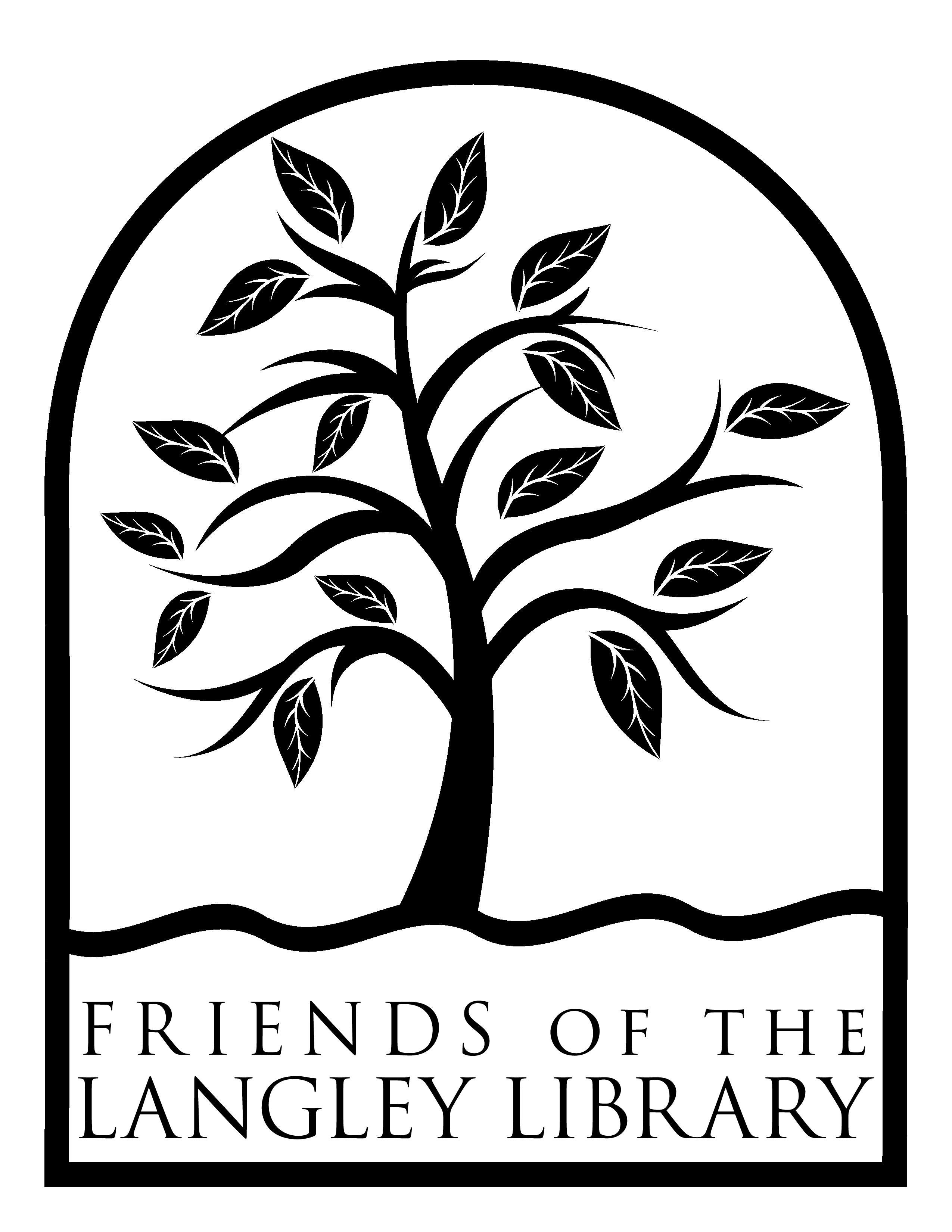 Friends of the Langley Library logo