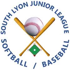 South Lyon Junior League Baseball and Softball logo