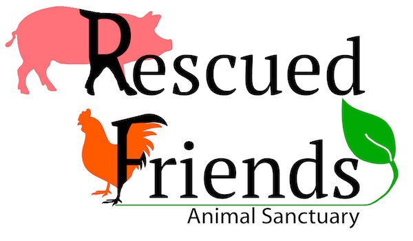rescued friends animal sanctuary logo