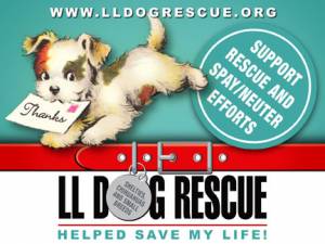 LL Dog Rescue logo