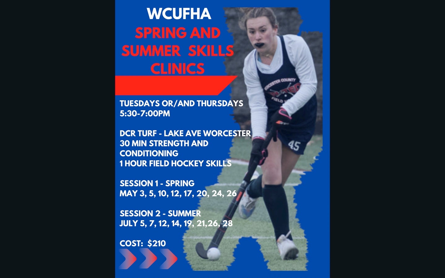 SPRING FIELD HOCKEY CLINIC PayPal