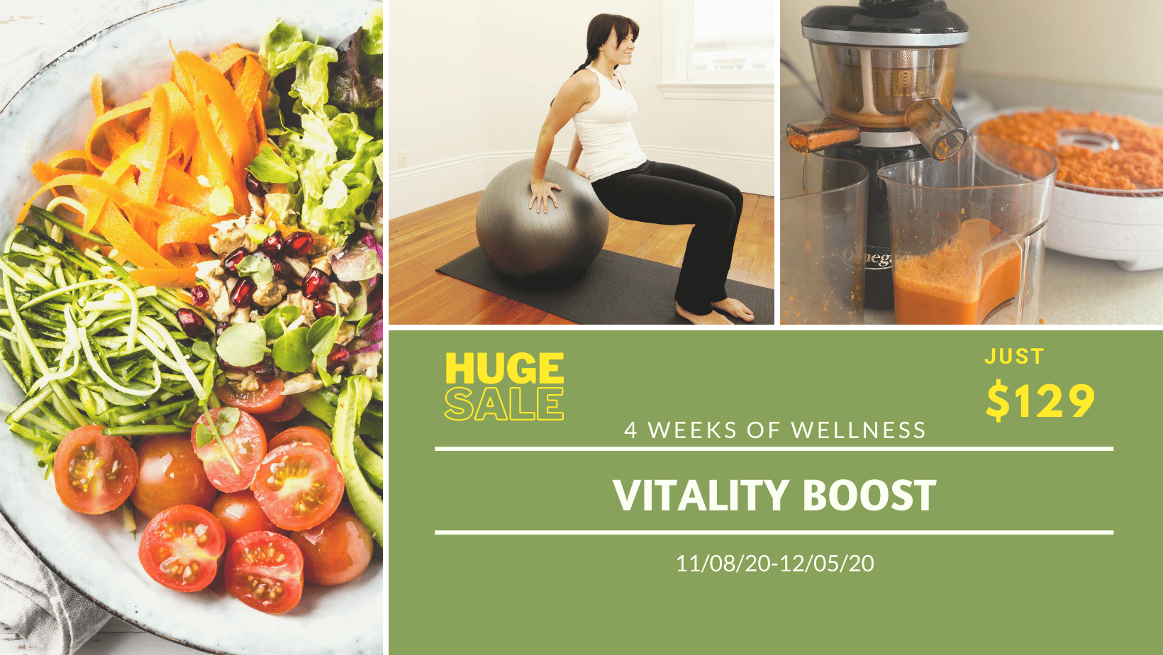Vitality Boost 4 Weeks of Wellness, Part 1 PayPal
