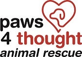 PAWS4thought Animal Rescue logo