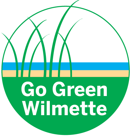 Go Green Wilmette logo