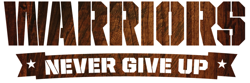 Warriors Never Give Up logo