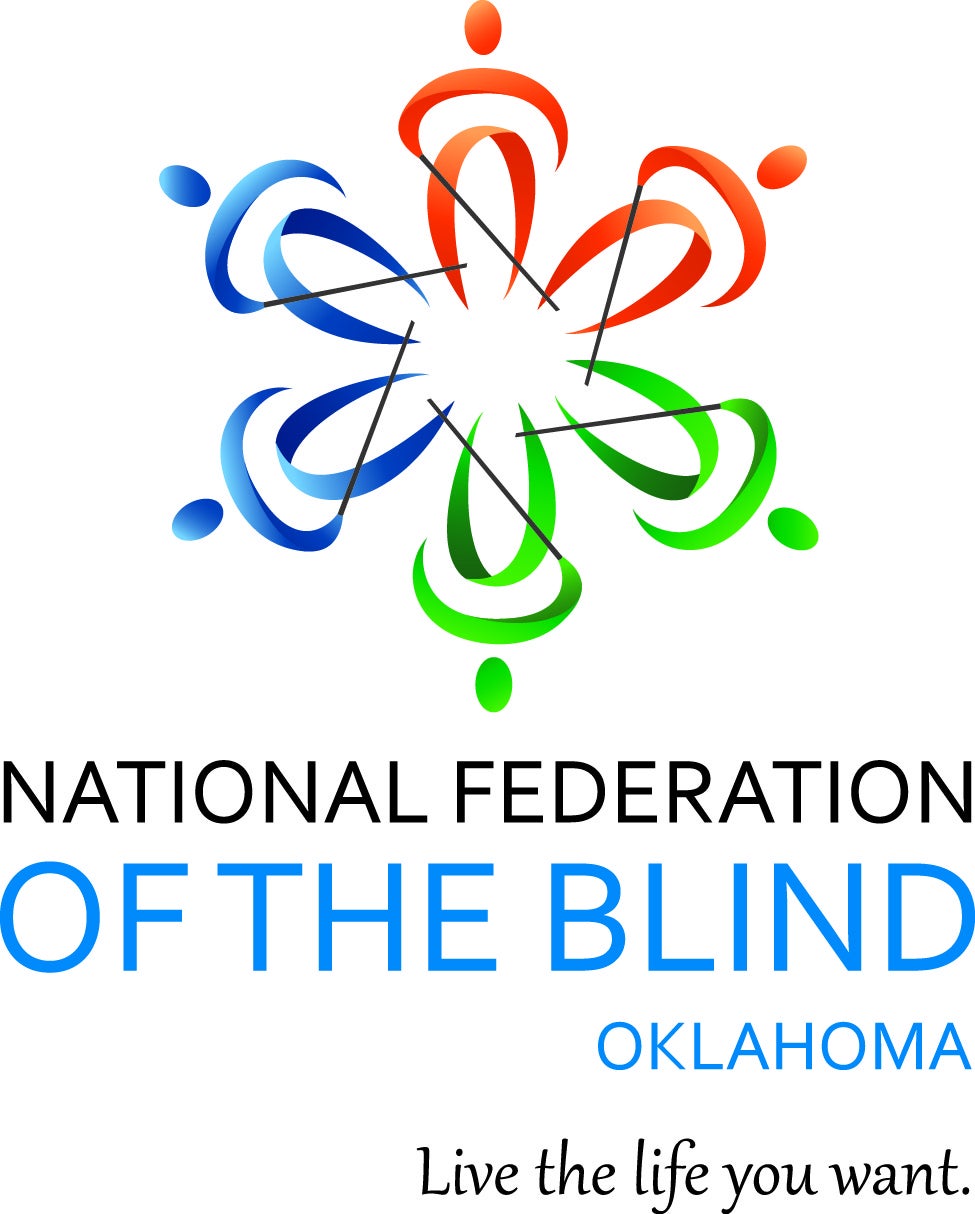 National Federation of the Blind of Oklahoma, Inc. logo