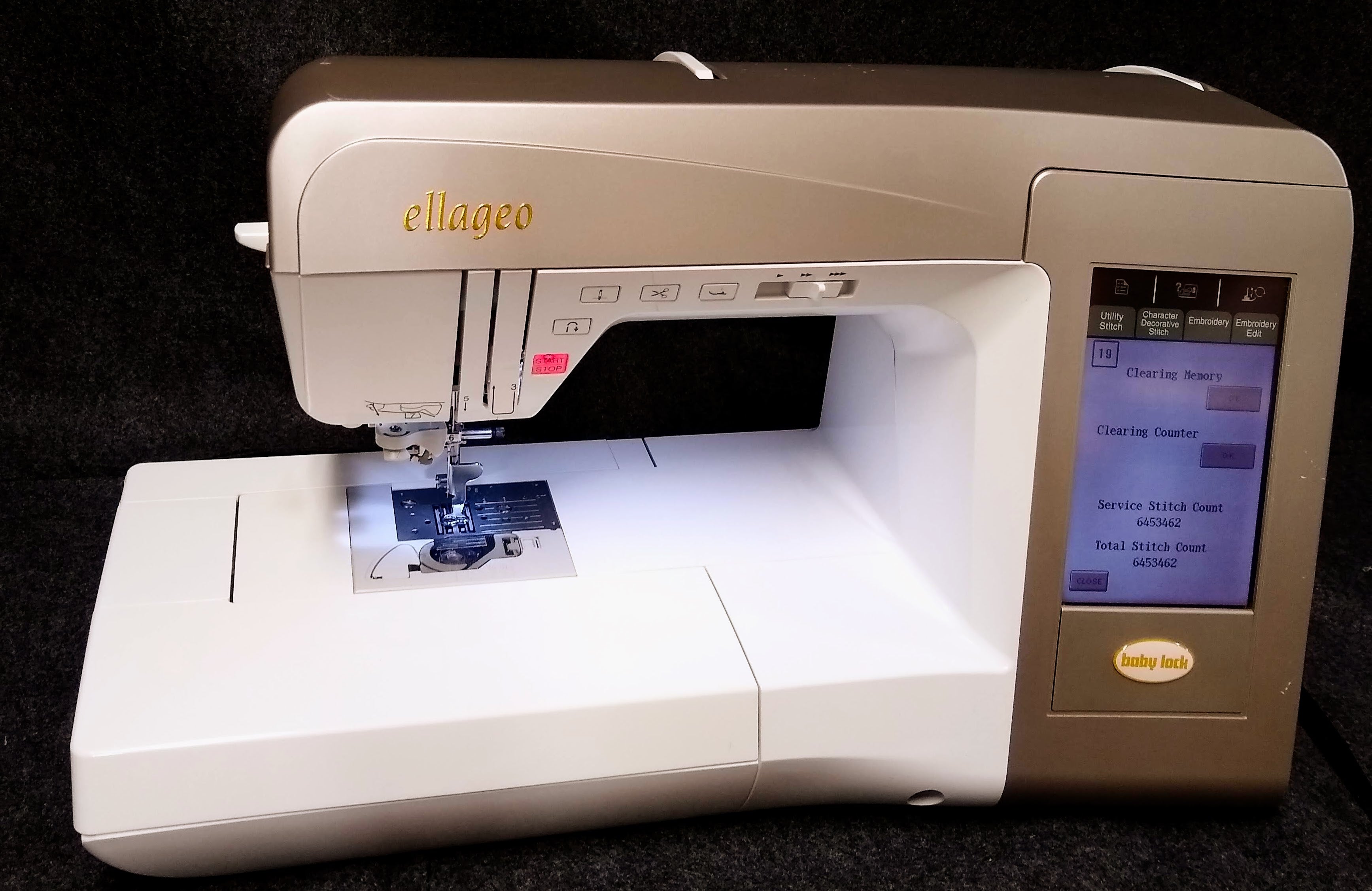 Serviced Baby Lock Ellageo BLL Embroidery Machine PayPal