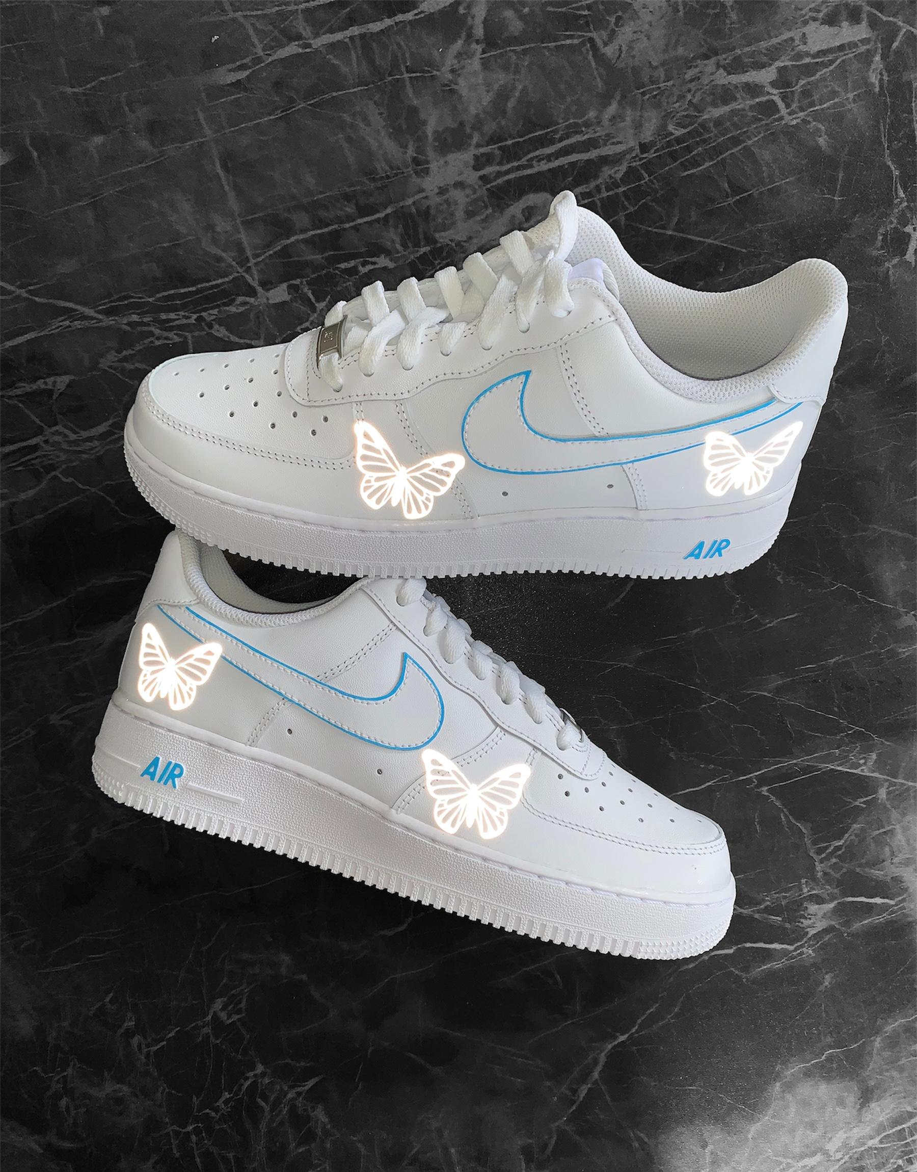 reflective butterfly af1