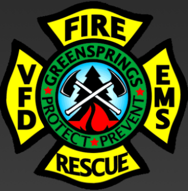 Greensprings Fire and Rescue logo