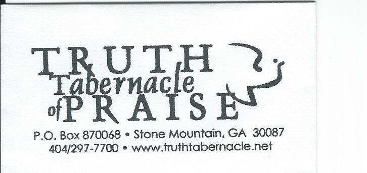 Truth Tabernacle of Praise, Inc. logo