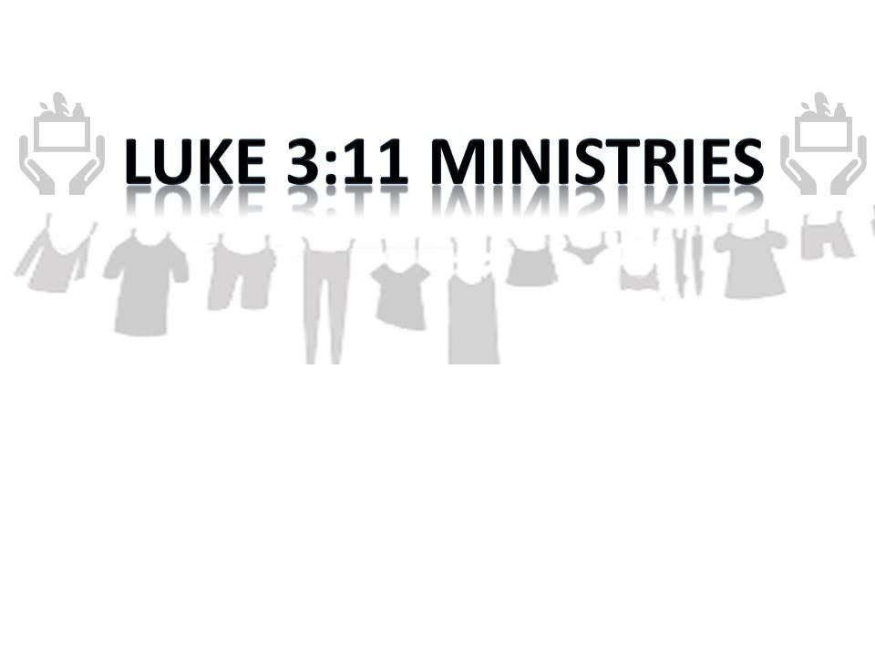 Luke 3:11 Ministries logo