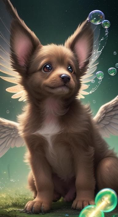 Digital Collectibles | 3-Pack Puppy Angels Phone Wallpapers | PayPal
