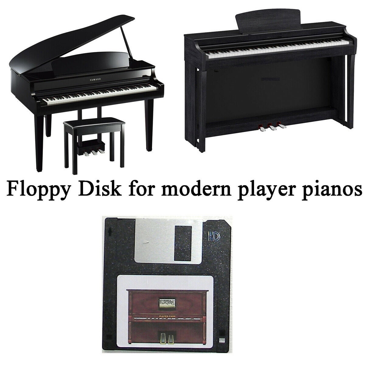 Piano Bar Favorites Yamaha Floppy Disk Disklavier Player Pianos 120