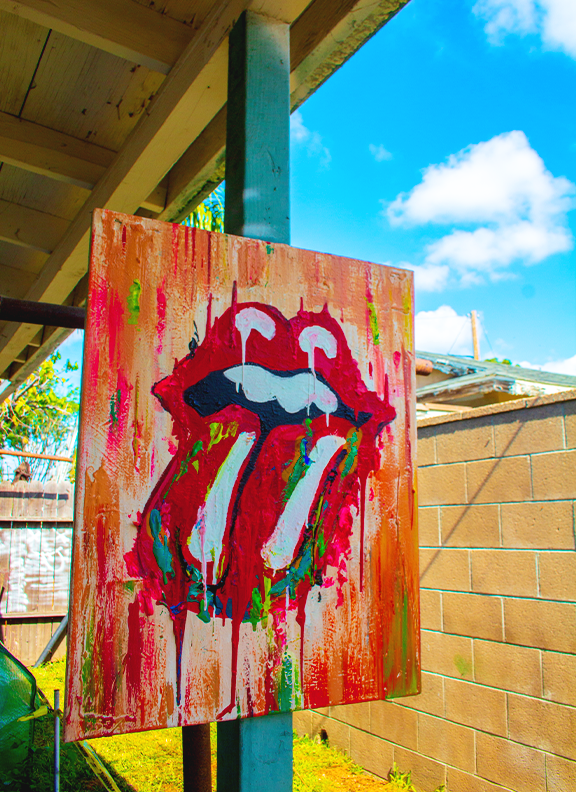 Rolling Stones Painting PayPal