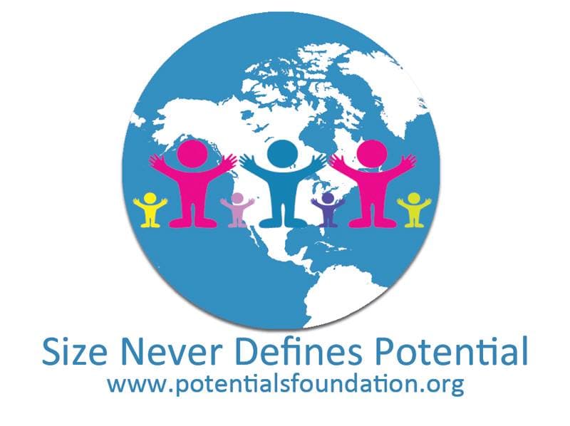 Potentials Foundation - Size Never Defines Potential logo