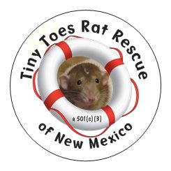 Tiny Toes Rat Rescue of New Mexico logo