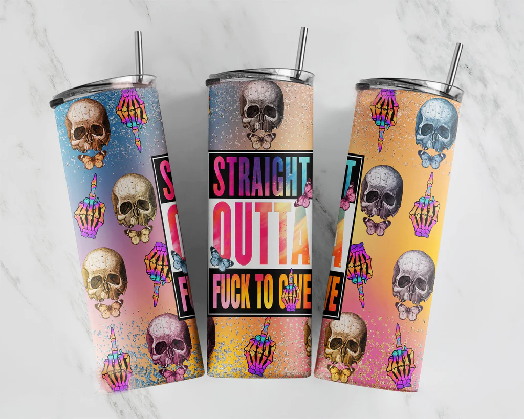 20oz Straight Outta F To Give Tumbler PayPal