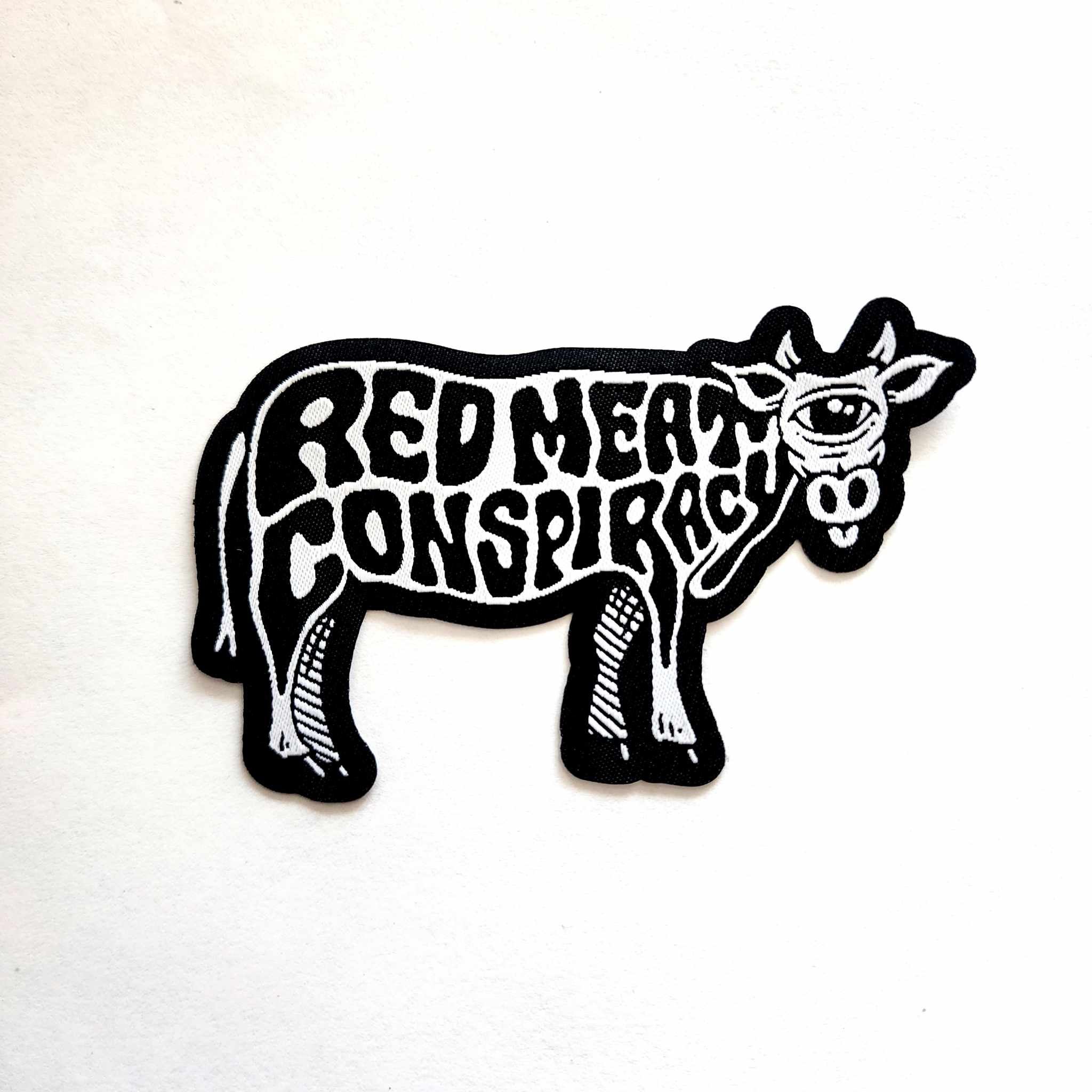 Red Meat Conspiracy Logo Patch PayPal