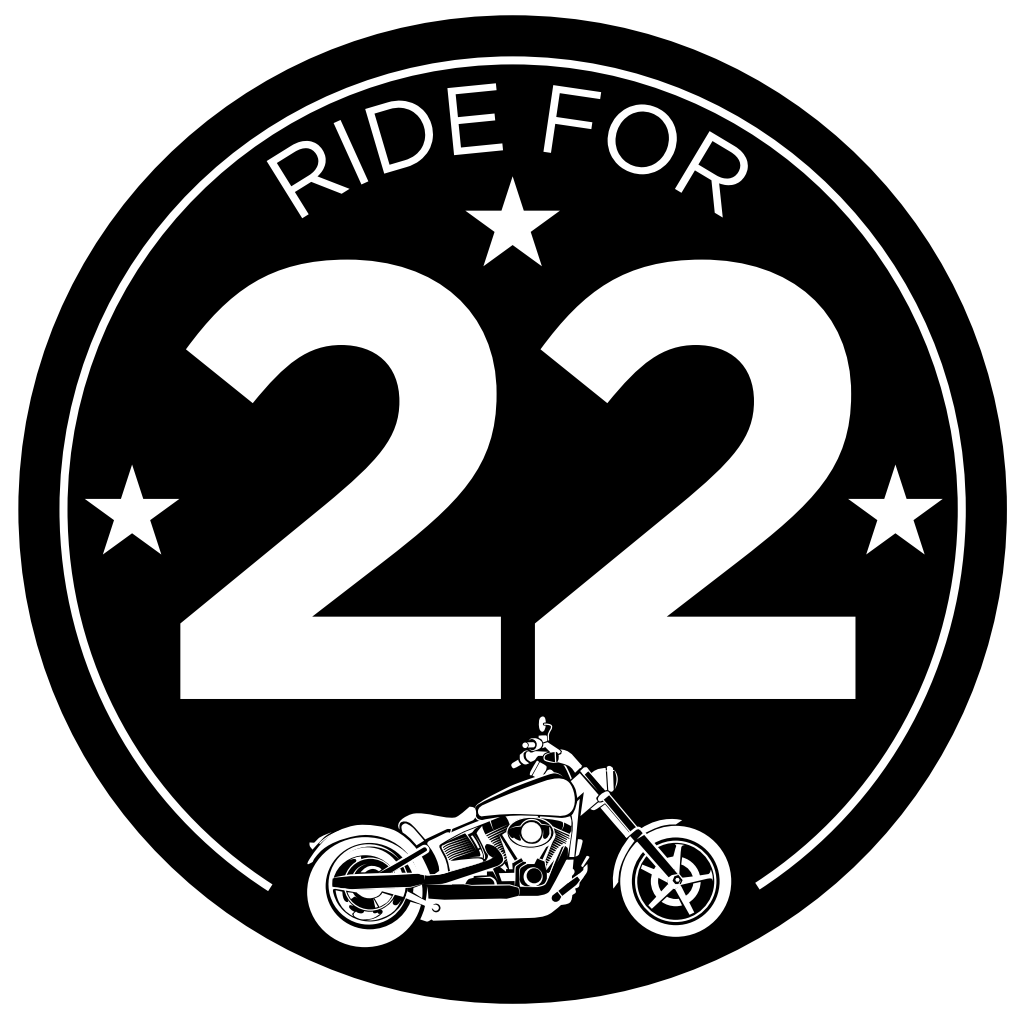 Ride For 22 logo