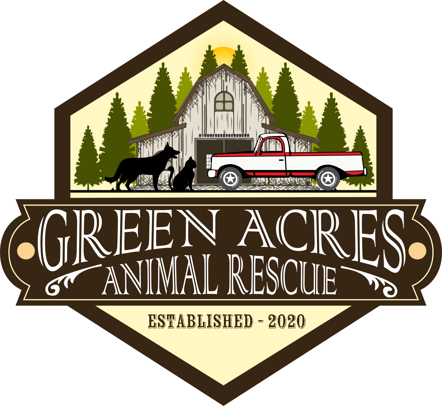 Green Acres Animal Rescue logo