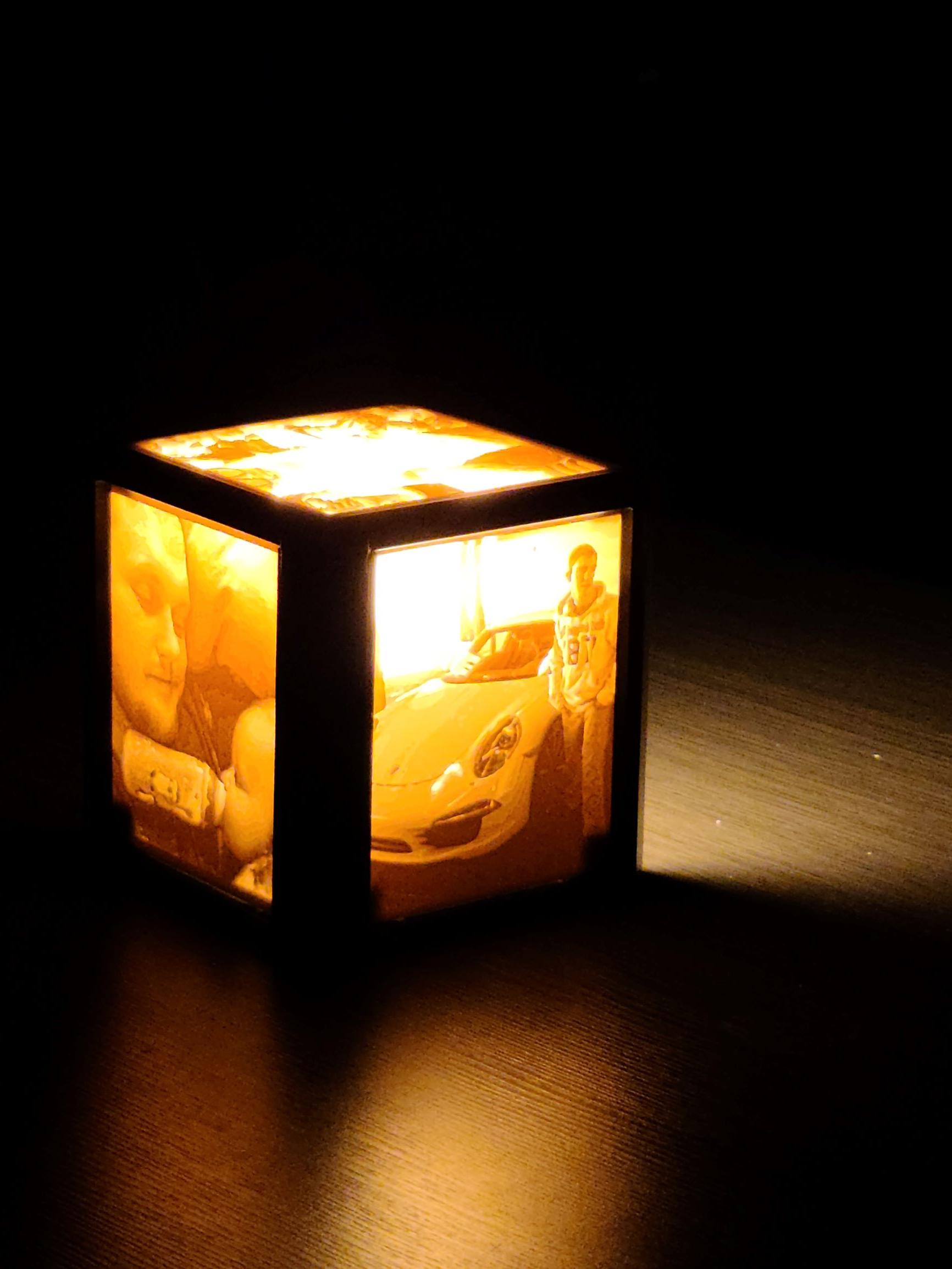 Lithophane Cube | PayPal