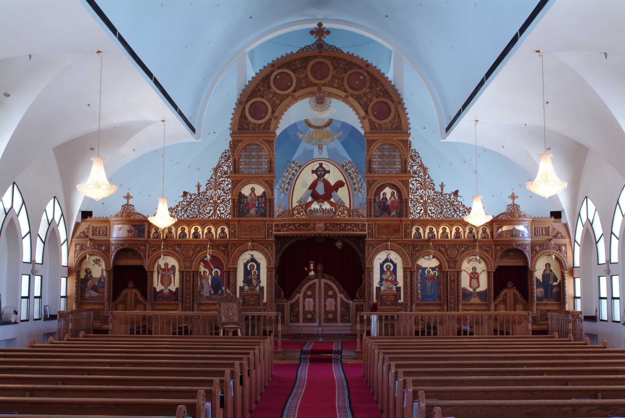 St Mina Church logo